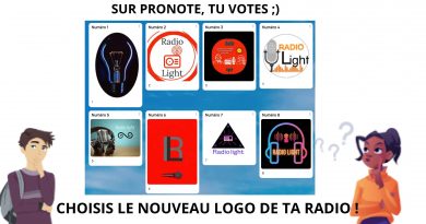 Sur Pronote, tu votes… pour le logo de Radio Light